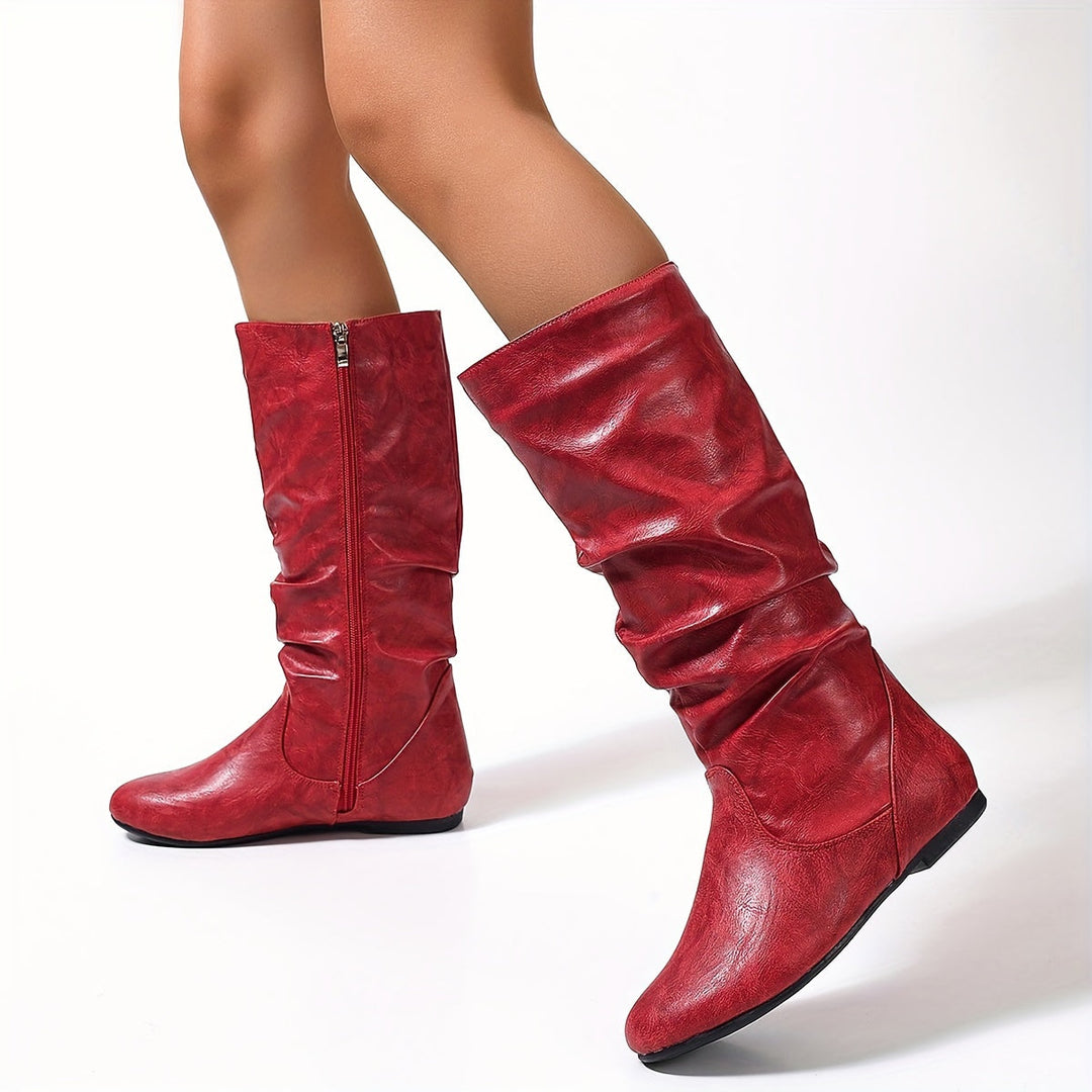 Maureen | Slouchy Mid-Calf Boots