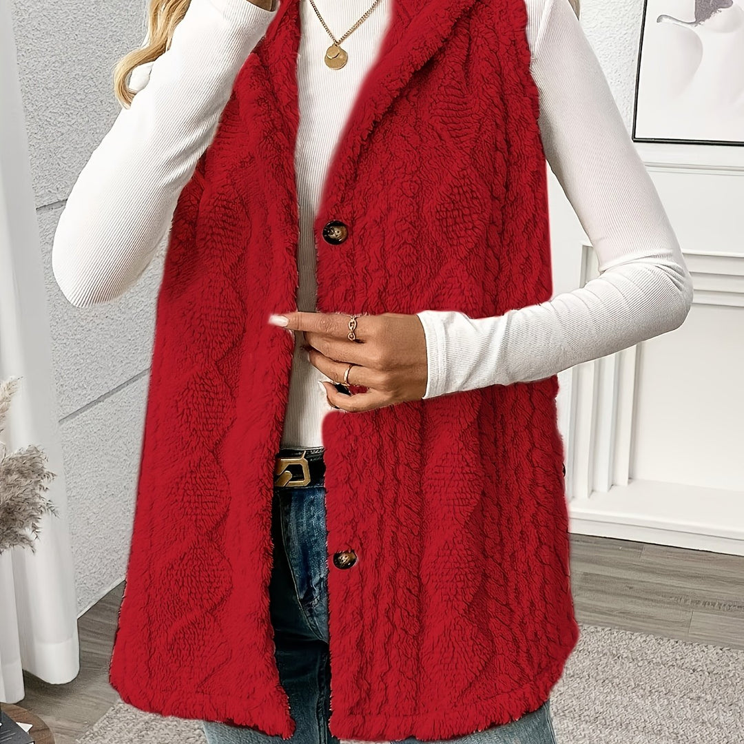 Lorna | Gezellige Gevoerde Mouwloze Vest