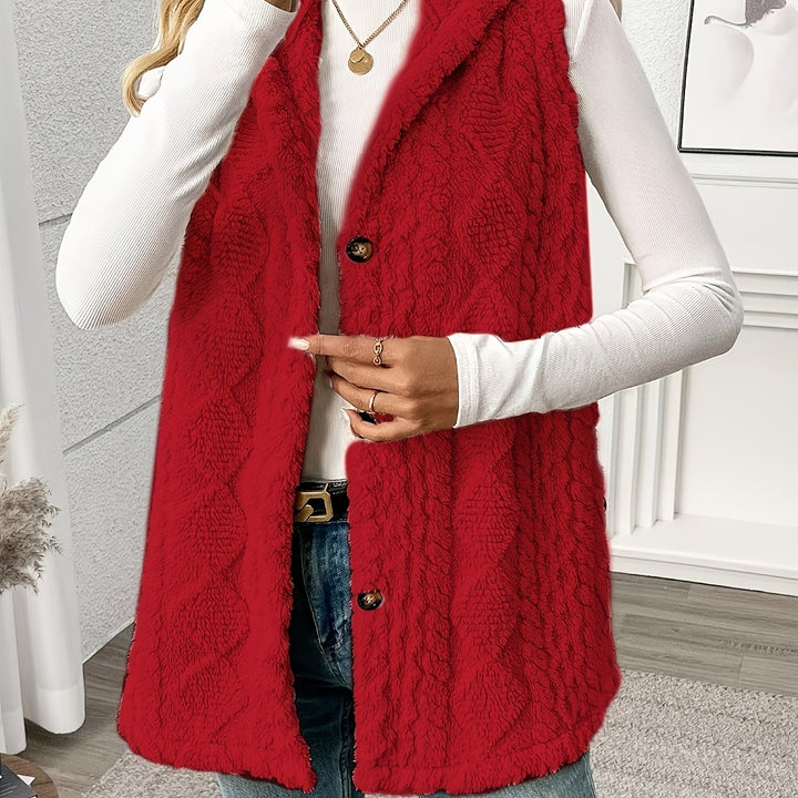 Lorna | Gezellige Gevoerde Mouwloze Vest