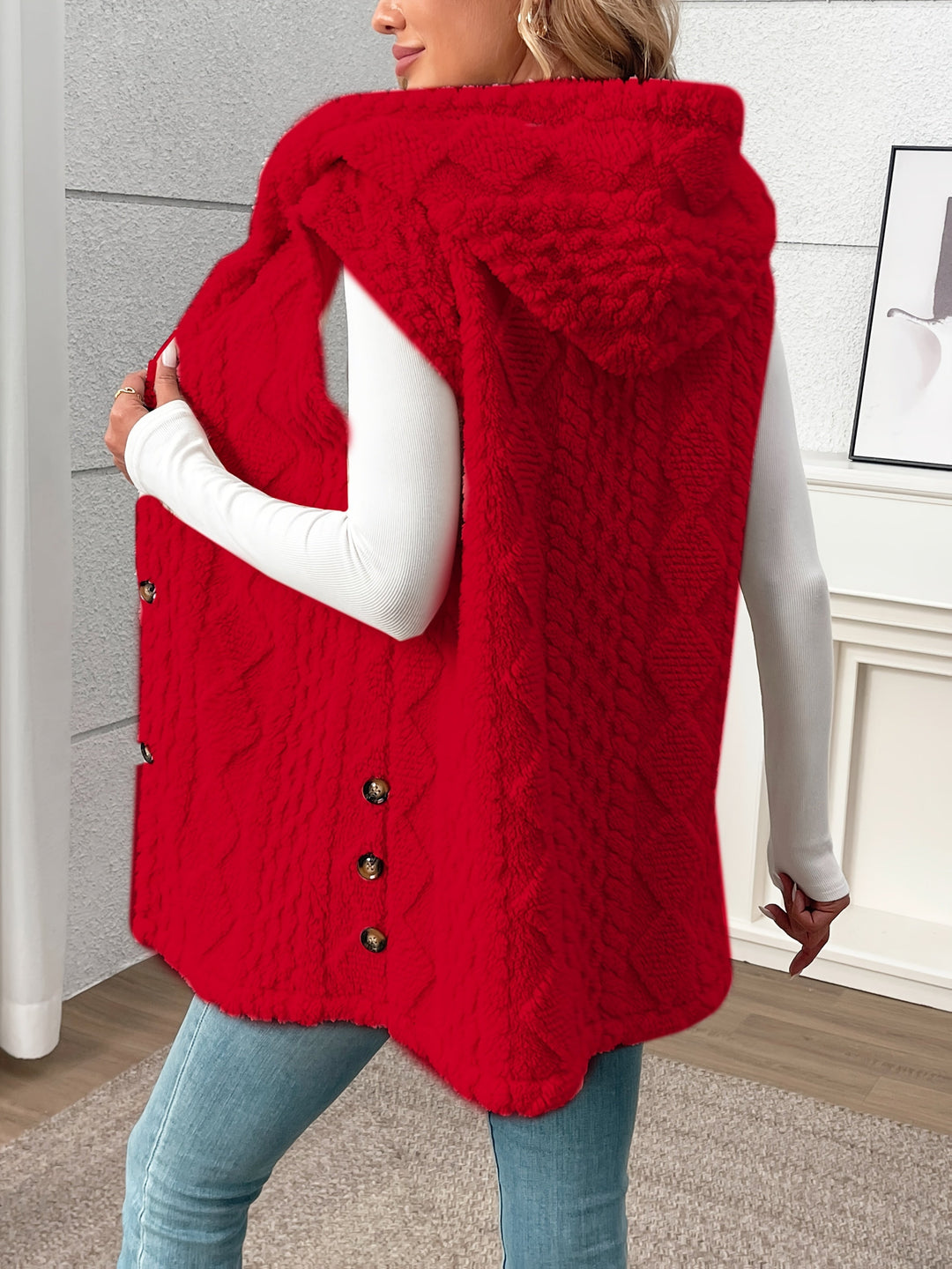 Lorna | Gezellige Gevoerde Mouwloze Vest
