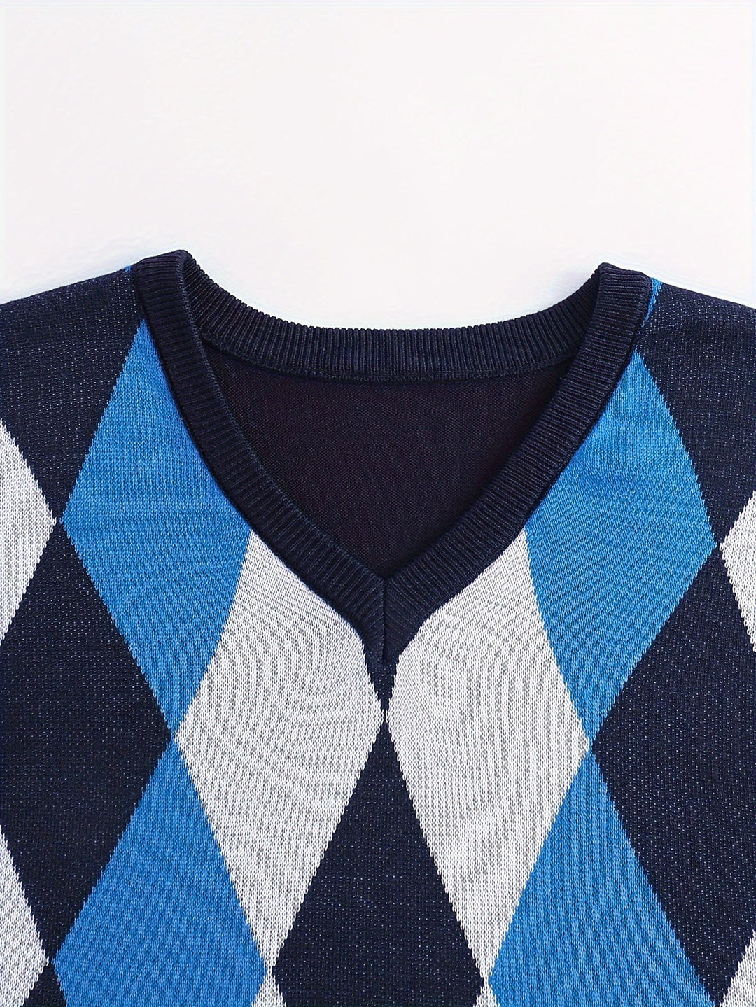 Chandler | Klassieke Argyle Sweater Vest