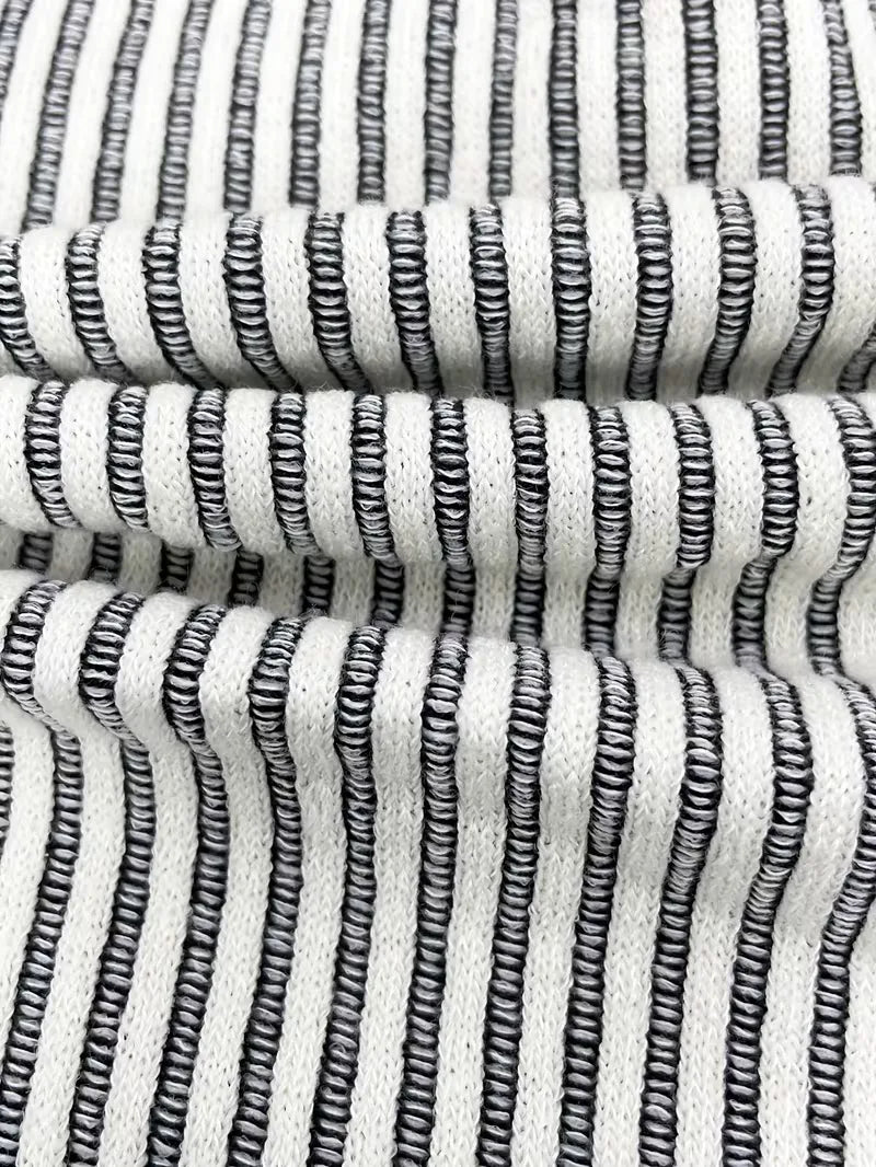 Casual heren T-shirt met jacquard patroon