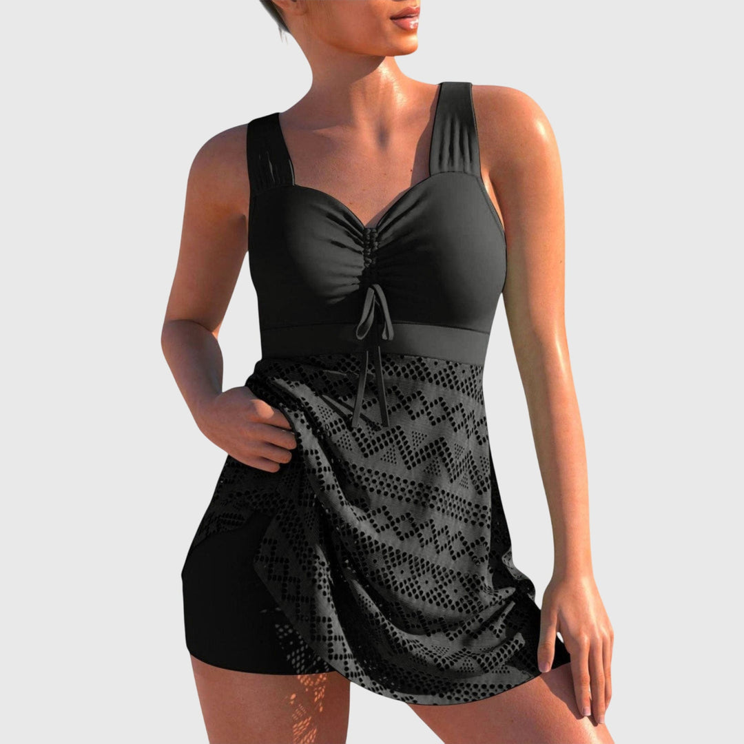 Bikini Set Dames Regular Fit Comfortabel met Ronde Hals