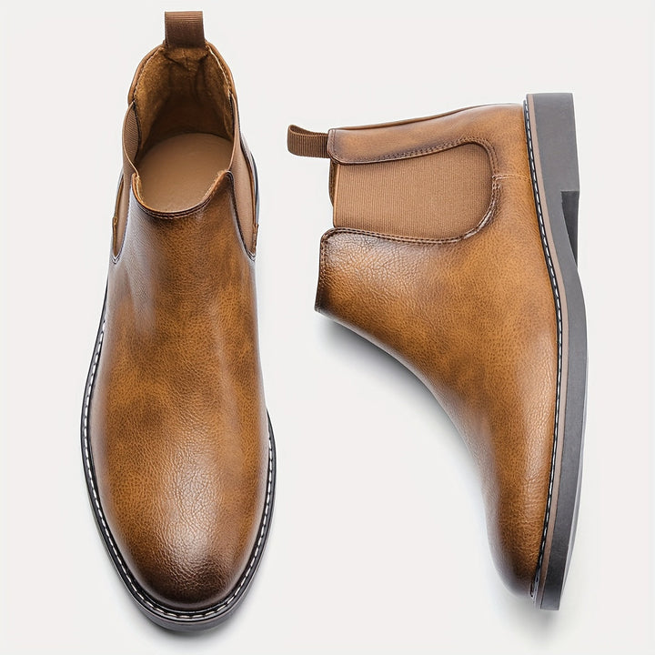 Nelson | Verfijnde Slip-On Chelsea Boots