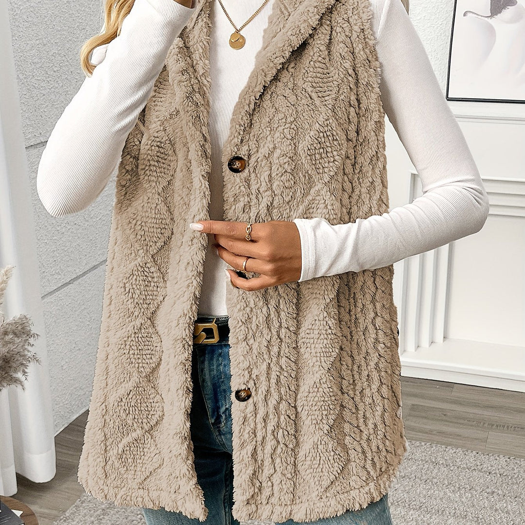 Lorna | Gezellige Gevoerde Mouwloze Vest