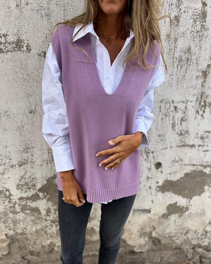 NUSA - Premium Gebreide Sweater Vest