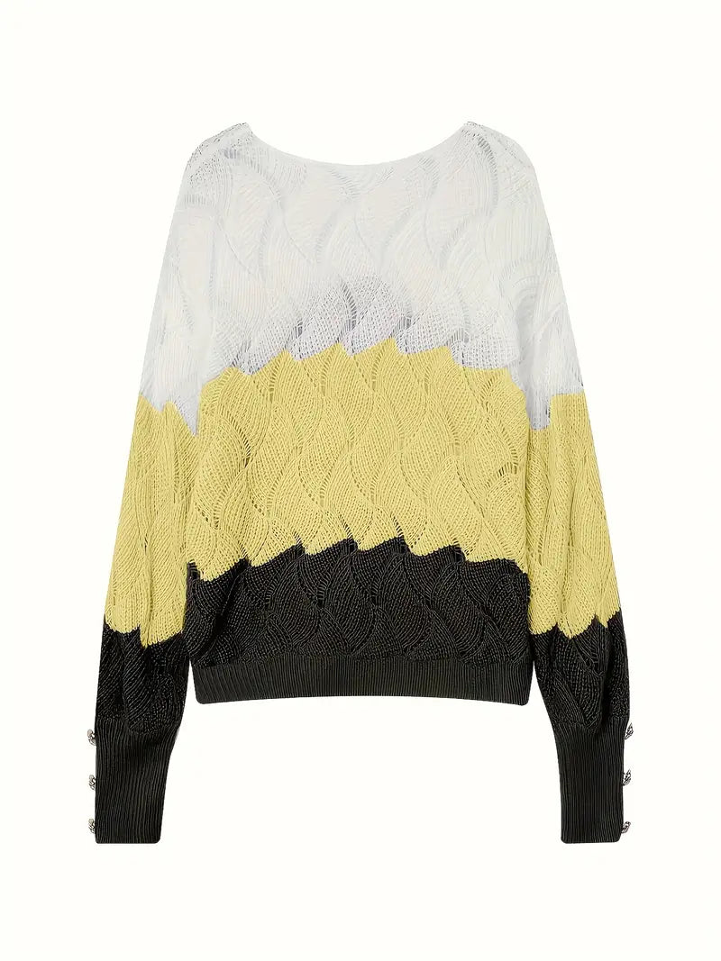 EMMA – COZY CHIC WAVE BREI SWEATER