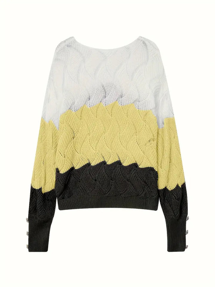 EMMA – COZY CHIC WAVE BREI SWEATER