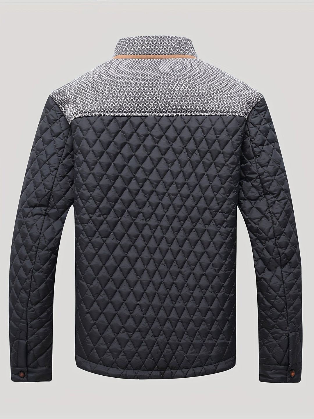 Alden | Gequilt Jack met Staande Kraag