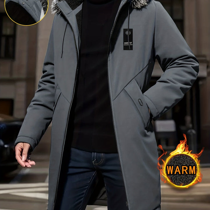 Lincoln | Gewatteerde Mid-Lange Parka Jas