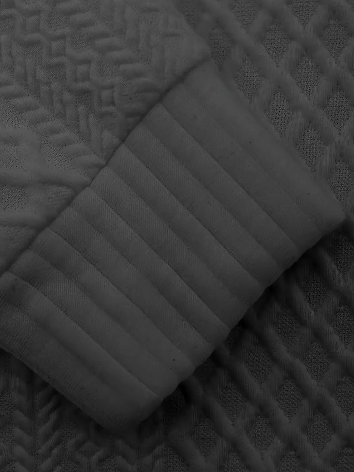 Ronan | Staande Kraag Knop Henley Trui