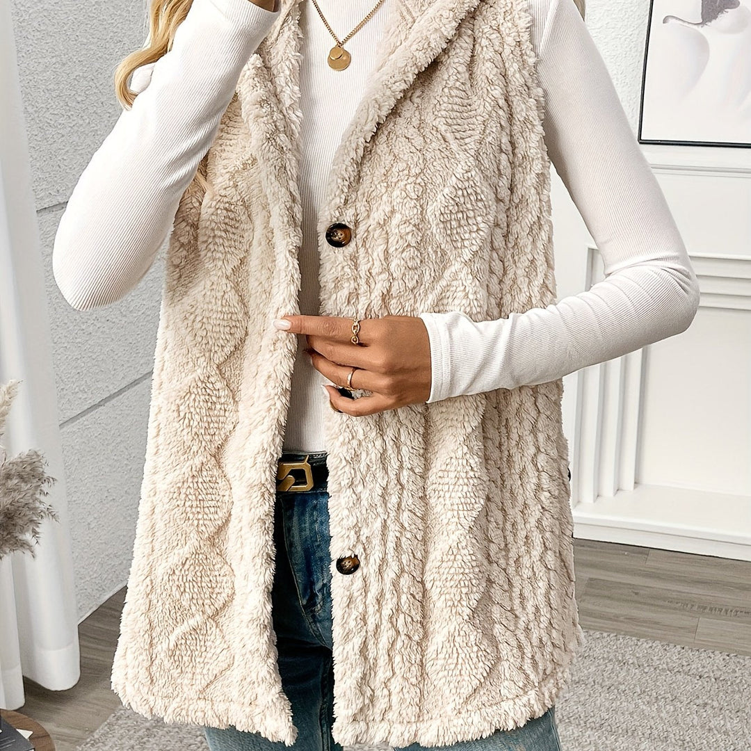Lorna | Gezellige Gevoerde Mouwloze Vest