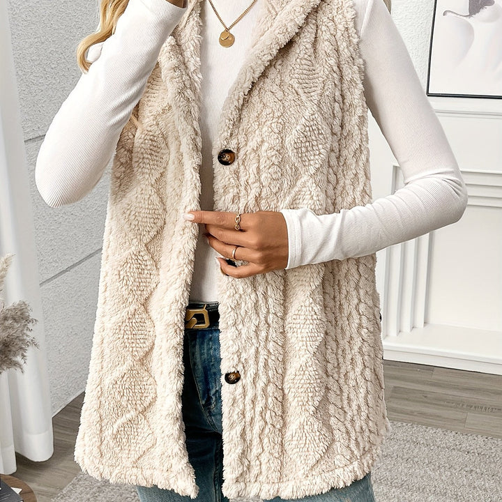 Lorna | Gezellige Gevoerde Mouwloze Vest
