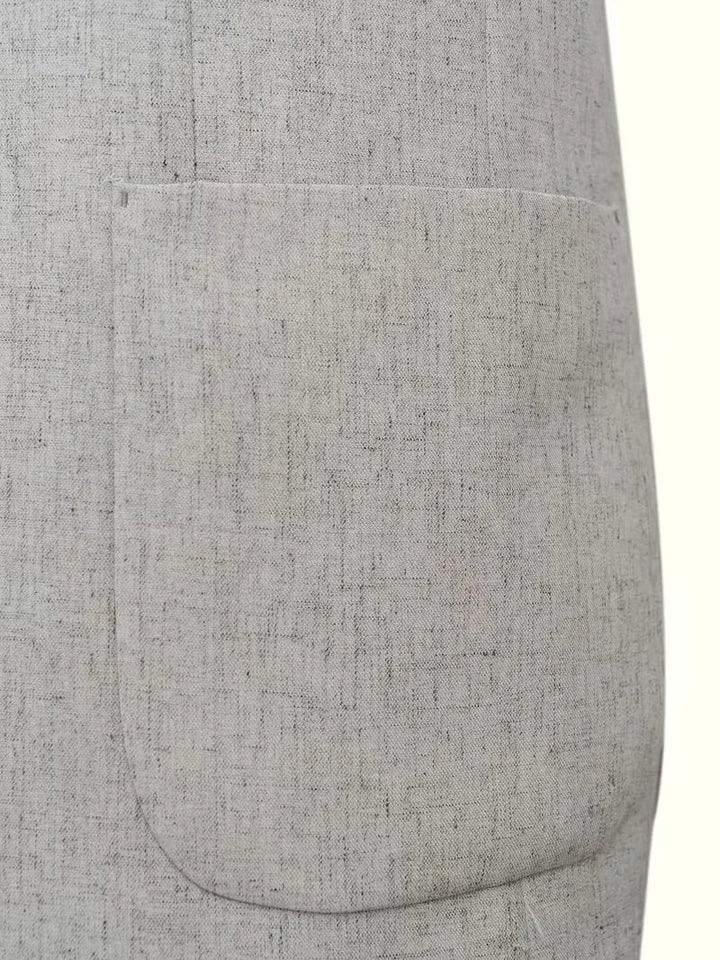 Linnen colbert slim fit