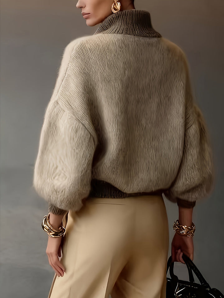 Cecily | Ontspannen Half-Zip Trui