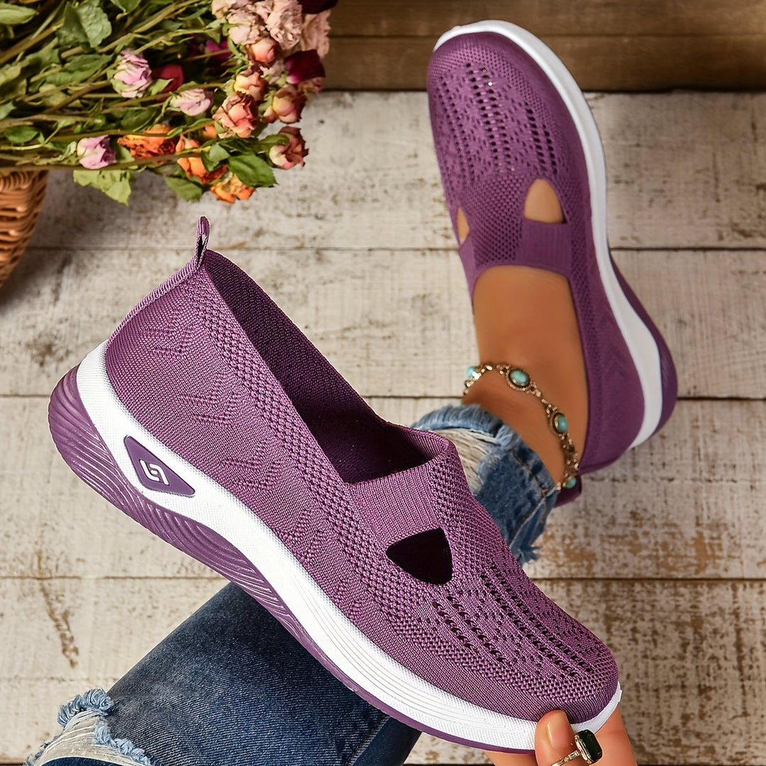 Gemakkelijke Slip-On Casual Schoenen met Ondersteunende Zool