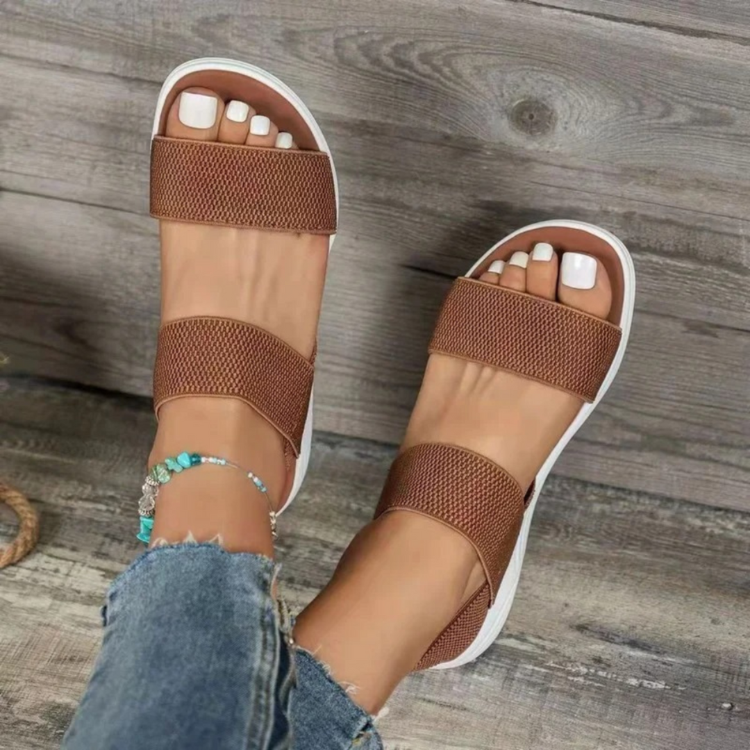 Wandelsandalen Met Elastische Band Voor Dames In De Zomer