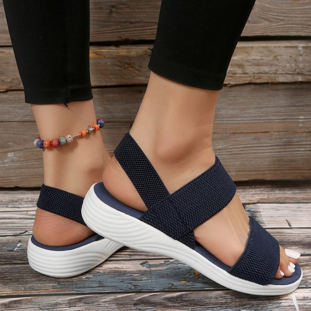 Wandelsandalen Met Elastische Band Voor Dames In De Zomer