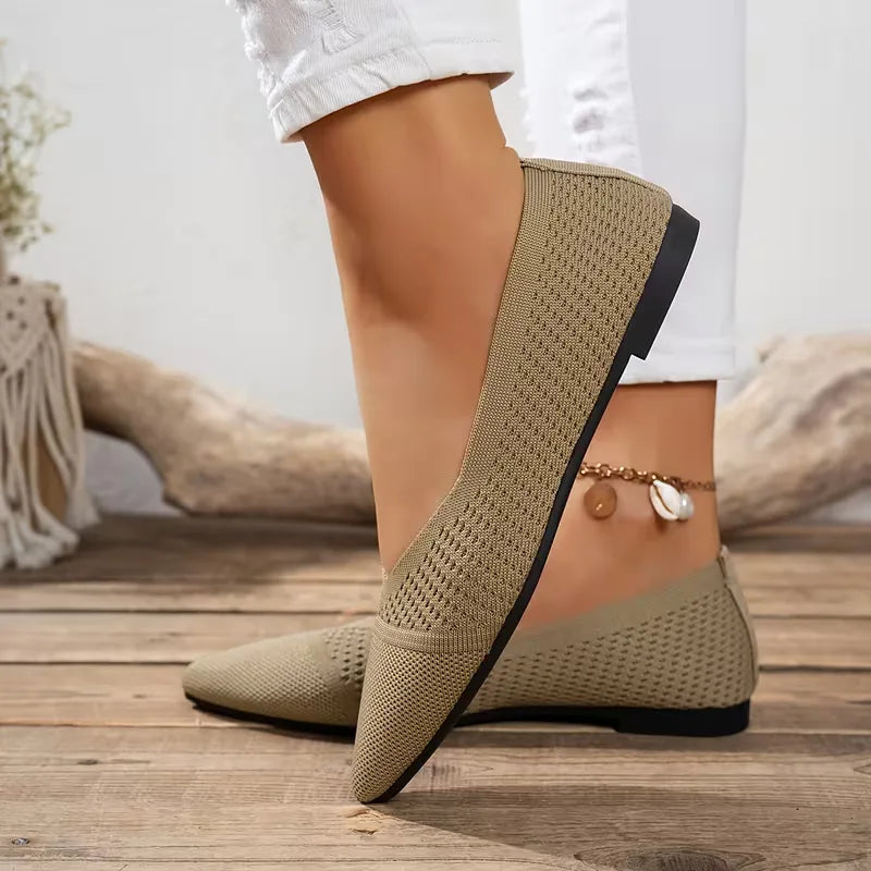 Ballerina met puntige neus