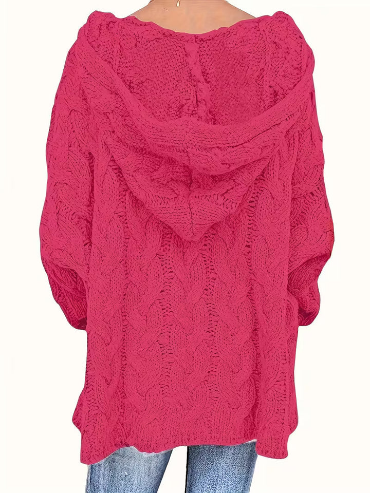 ISLA – CHUNKY BREI HOODED SWEATER