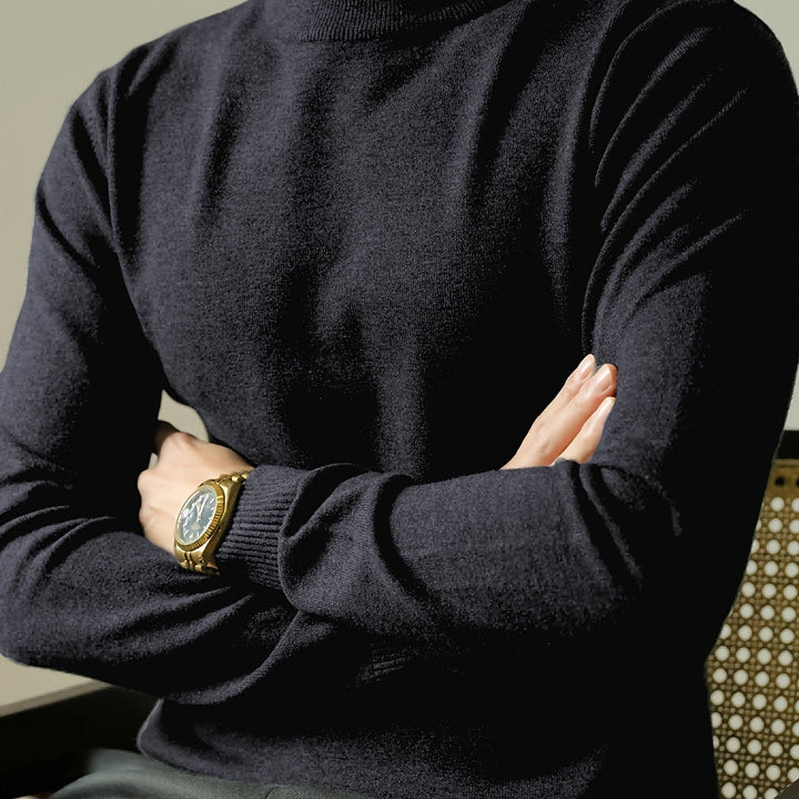 Russell | Verfijnde Mock-Neck Trui
