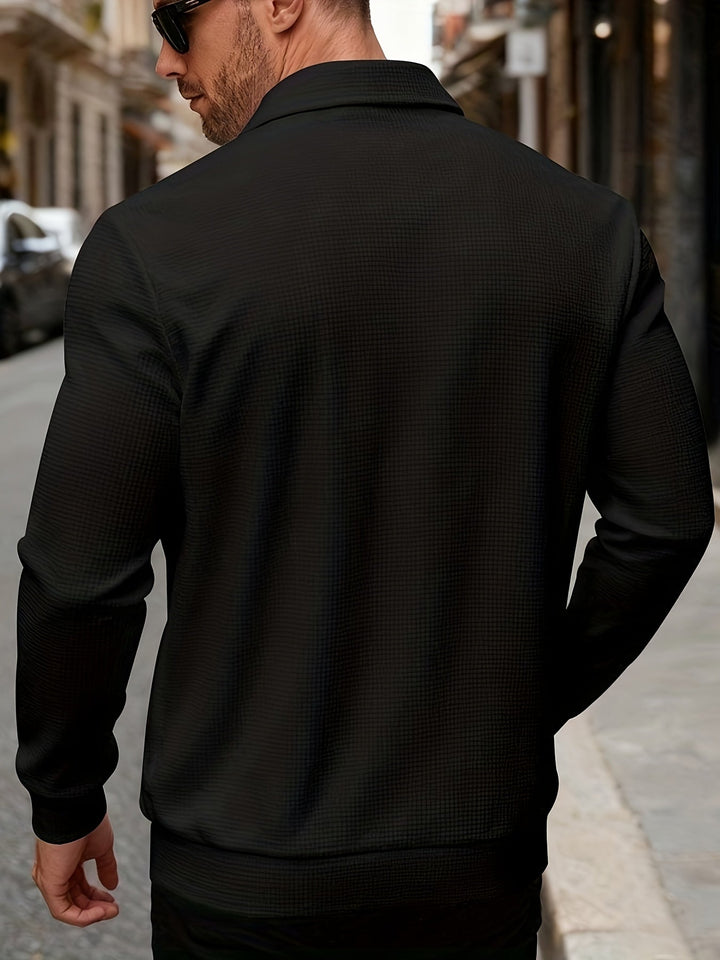 Cameron | Textured Zip Jast