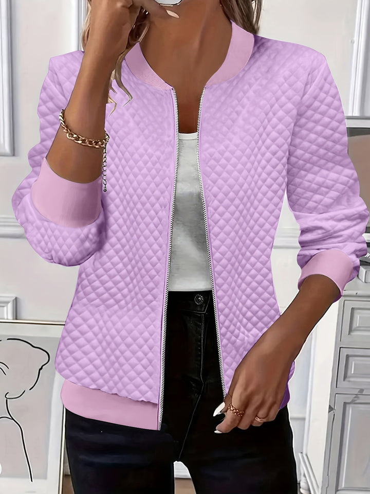 Carolyn | Gequilt Textuur Baseball Jack
