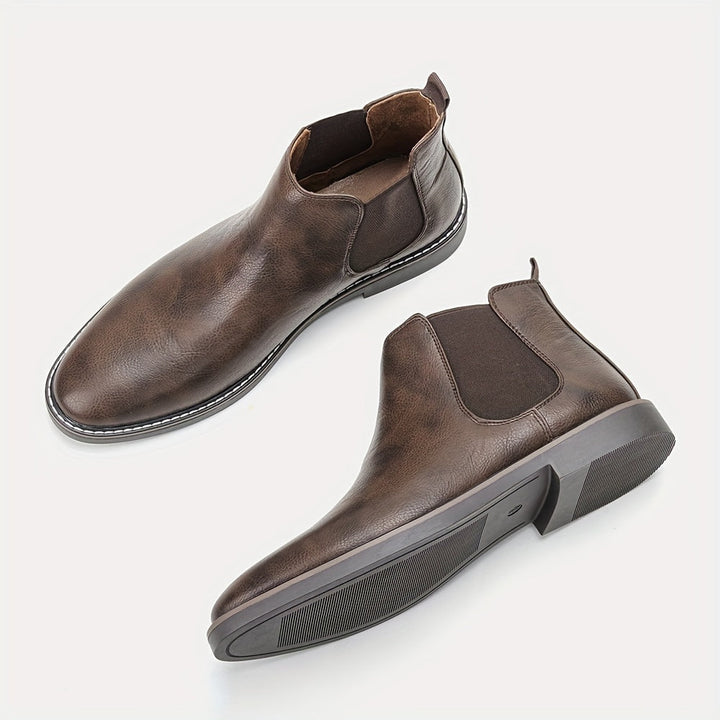 Nelson | Verfijnde Slip-On Chelsea Boots