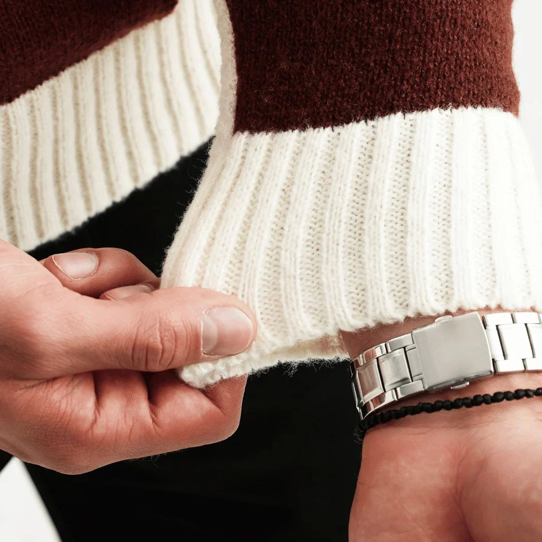 Langston Element Patchwork Trui