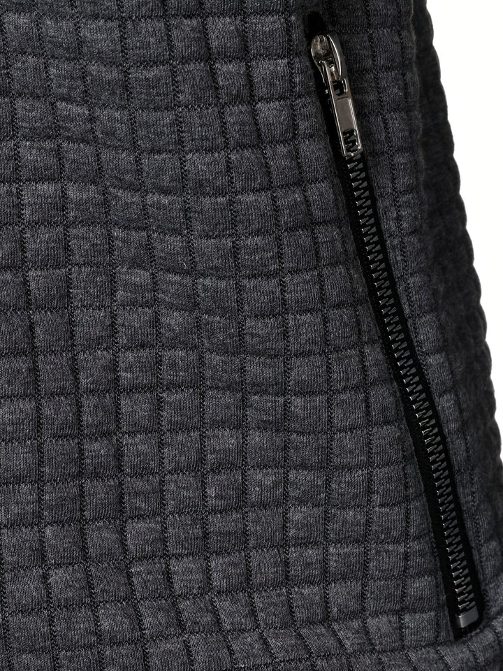 Sullivan | Textured Stand-Collar Jast