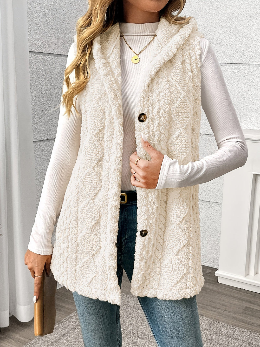 Lorna | Gezellige Gevoerde Mouwloze Vest