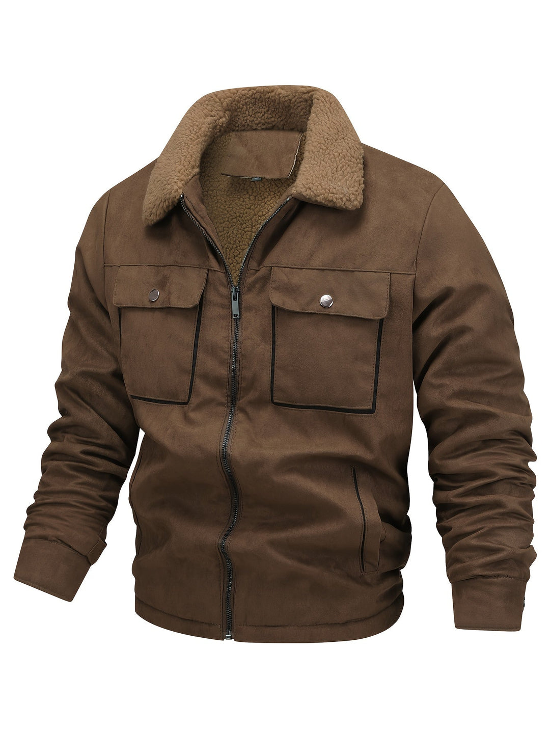 Rhys | Fleece-gevoerde Winterjas