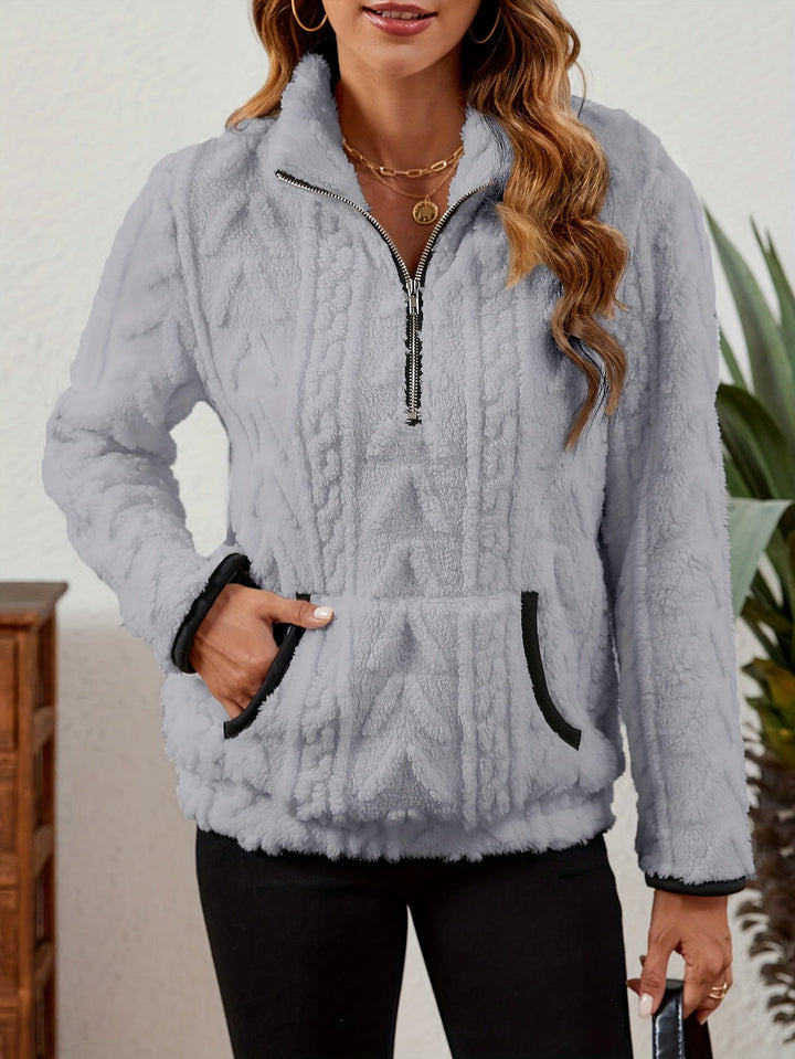 Delilah | Gezellige Half-Zip Pullover