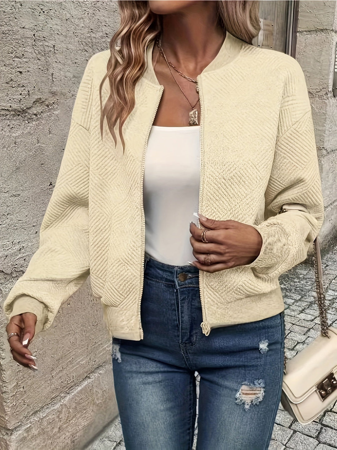 Isla - Lichte Zip-Up Jas