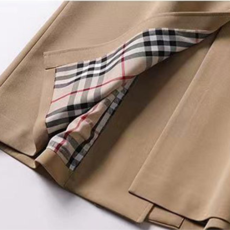 Amoura - Tijdloze Belted Trench Coat