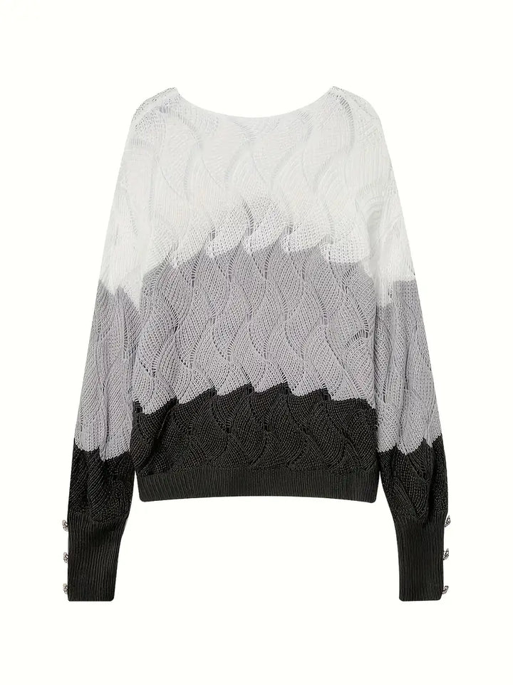 EMMA – COZY CHIC WAVE BREI SWEATER