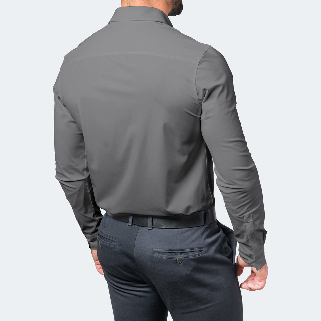 Heren Overhemd Wit - Extreme Stretch & Strijkvrij