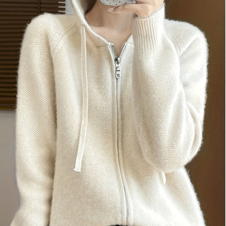 Bianca | Hoodie Cardigan met Rits