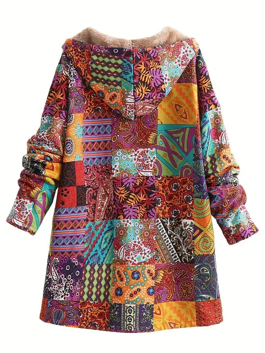 Remi - Comfortabele Patchwork-Jas