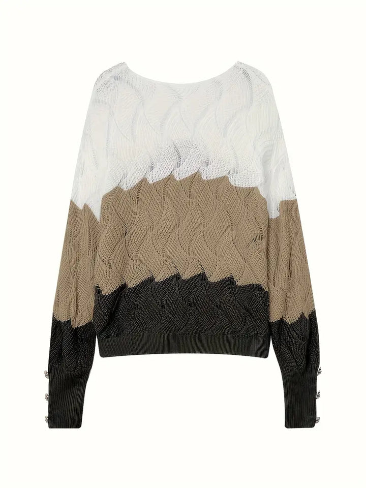 EMMA – COZY CHIC WAVE BREI SWEATER