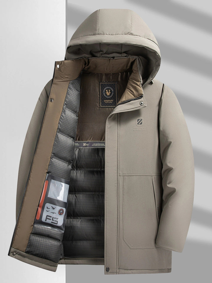 Winterjas Heren - Stijlvol met Ritszakken - Regular Fit - Puento Fortade - TP - Essential