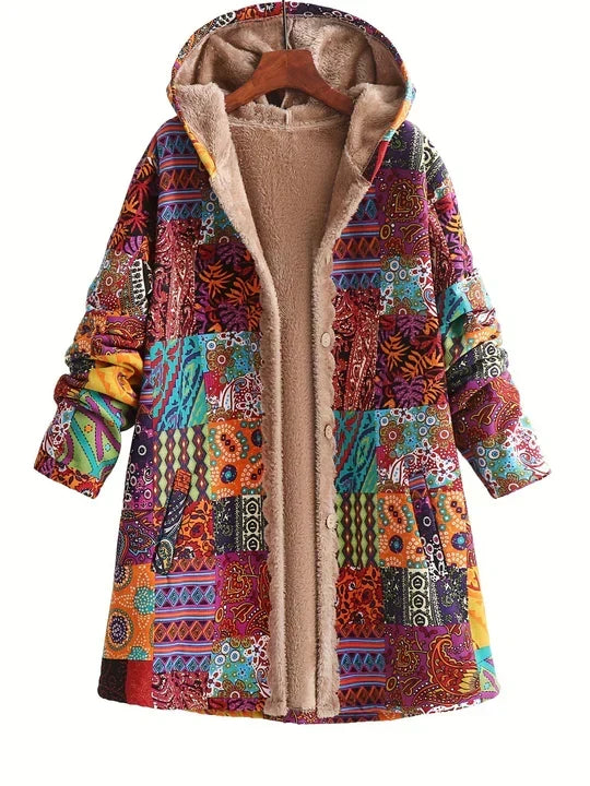 Remi - Comfortabele Patchwork-Jas