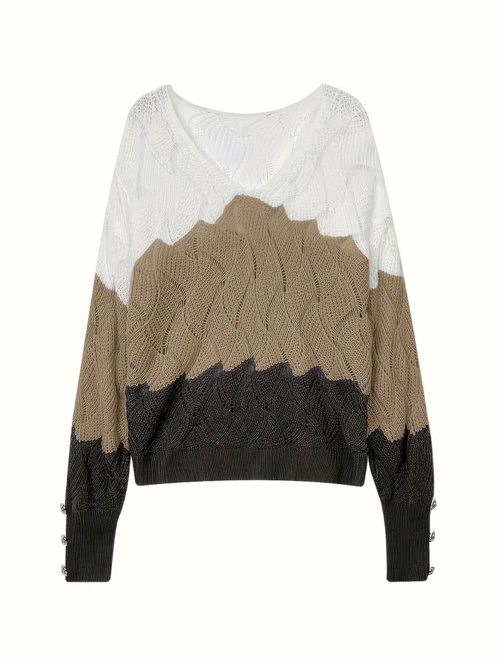 EMMA – COZY CHIC WAVE BREI SWEATER
