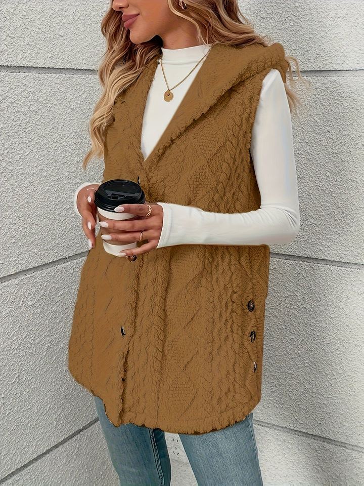 Lorna | Gezellige Gevoerde Mouwloze Vest