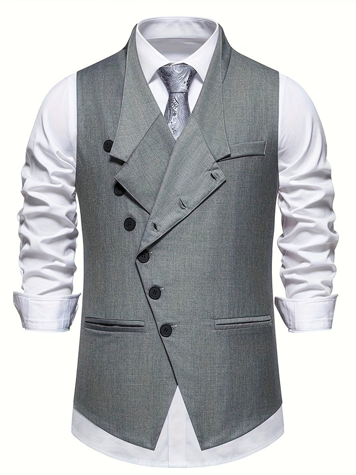 Edmund | Verfijnde Asymmetrische Vest