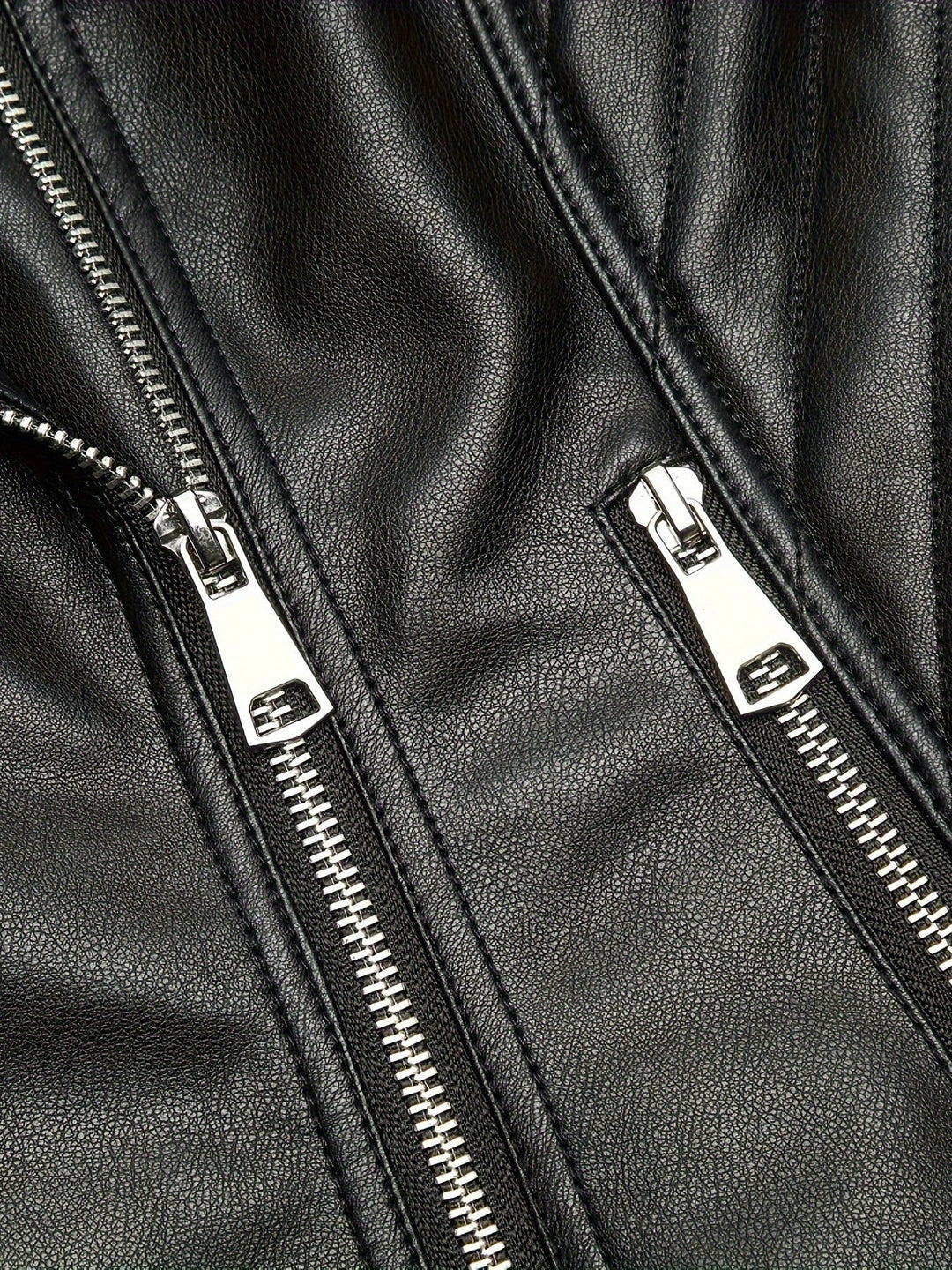 Mabel | Gestructureerde Zip-Front Moto Jast