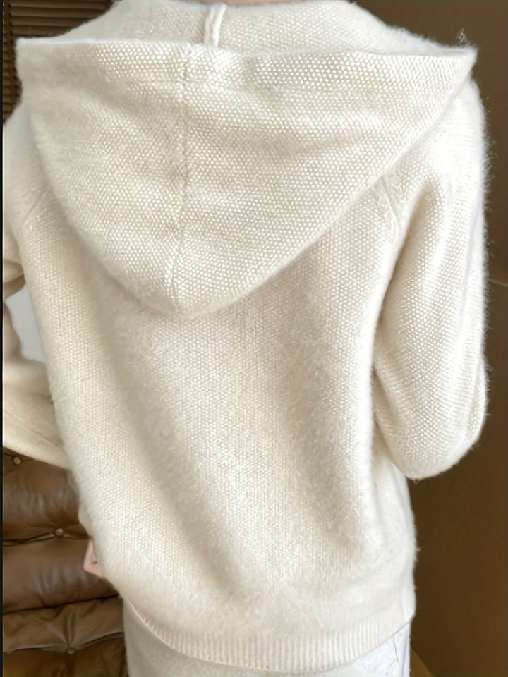 Bianca | Hoodie Cardigan met Rits