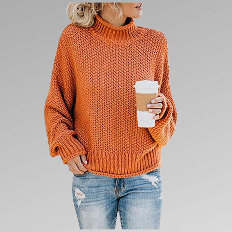 Dames Chunky Kabelgebreide Coltrui