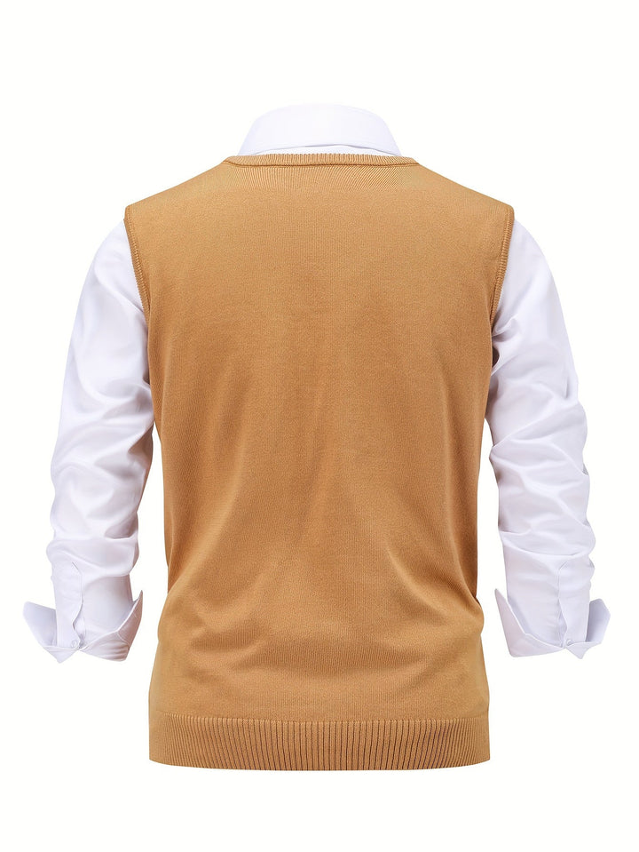 Chandler | Klassieke Argyle Sweater Vest