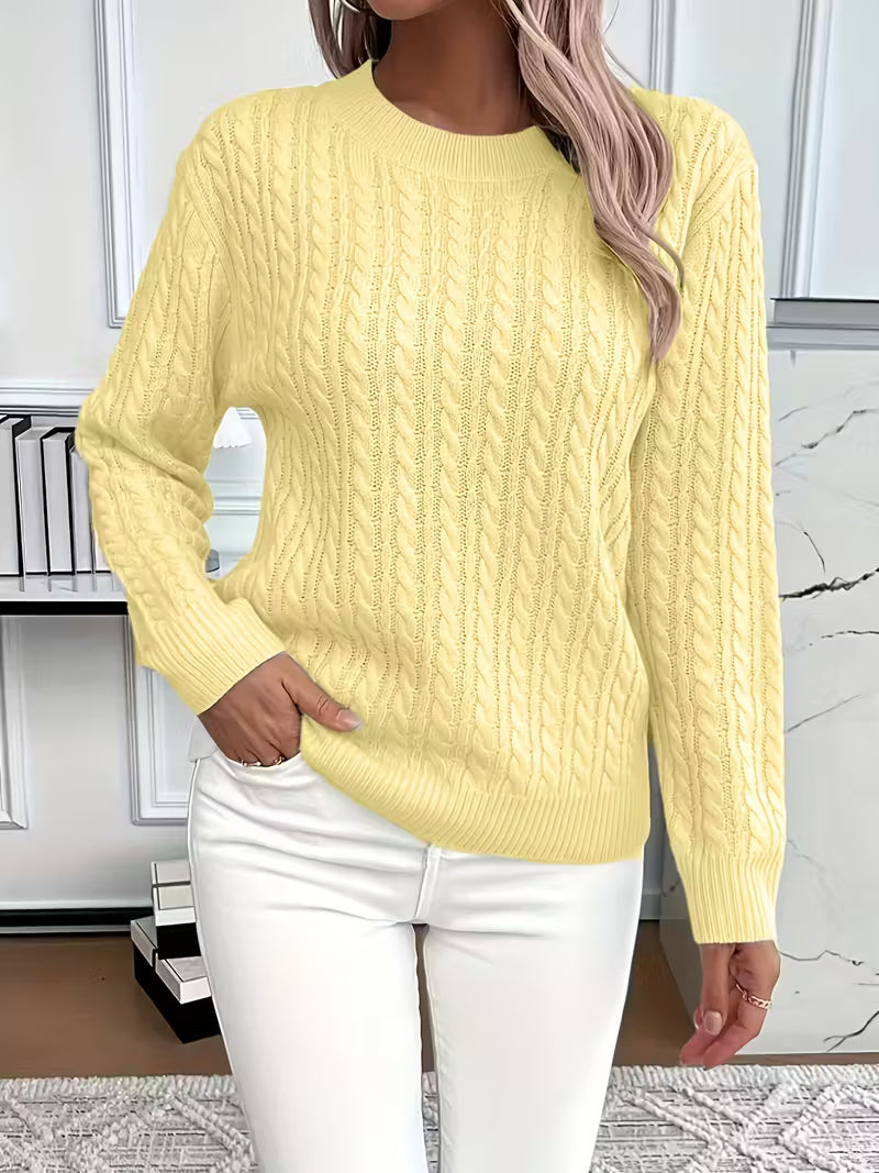 ADRIANA – KABELBREI COZY LANGERMIG TRUI